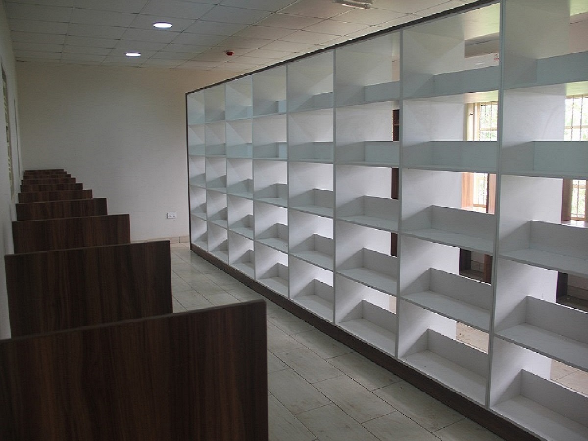 Library shelves and Cubicles