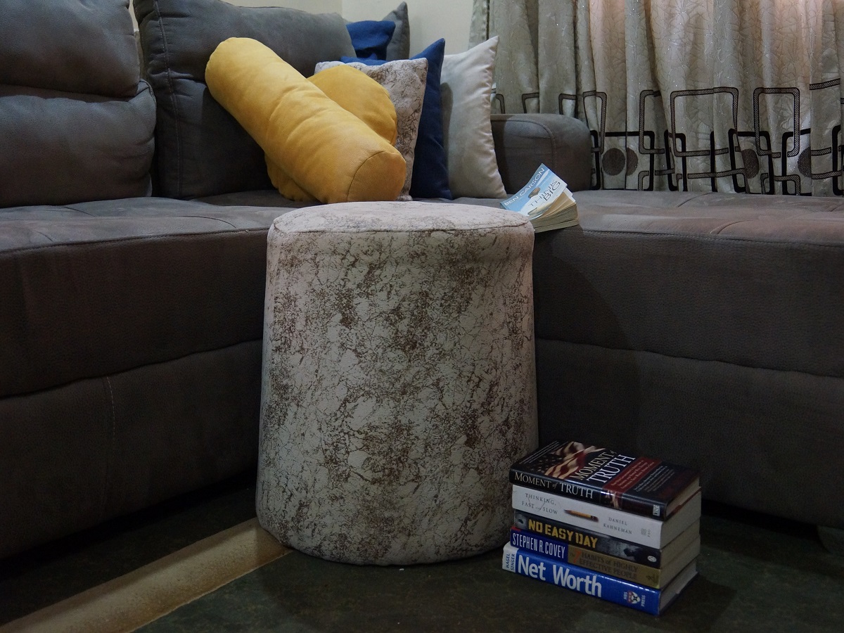 Pouffes and Throw Pillows